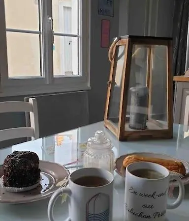 Tatil Evi Le Baluchon Portais - De Charme Port-en-Bessin-Huppain